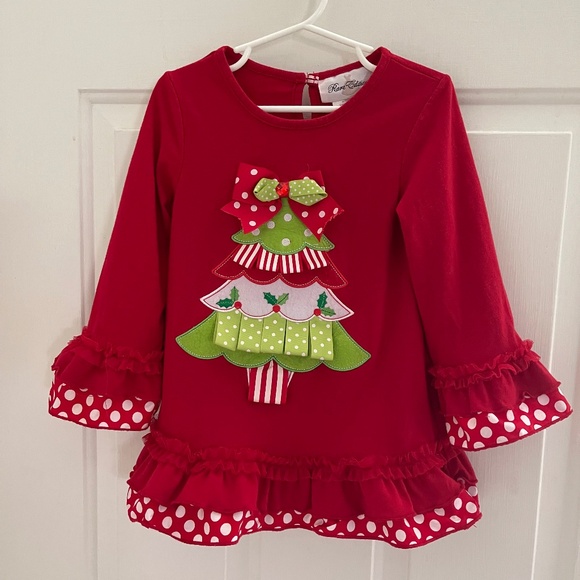 Rare Editions Christmas Tree Tunic / Dress - Picture 1 of 12